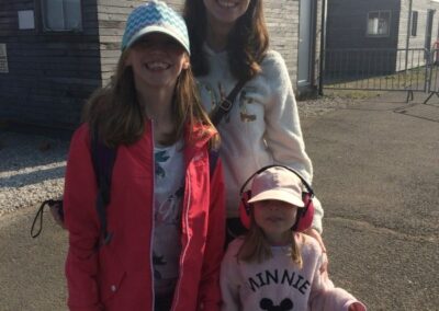 Julia Lewman with daughters Kayleigh & Chloe